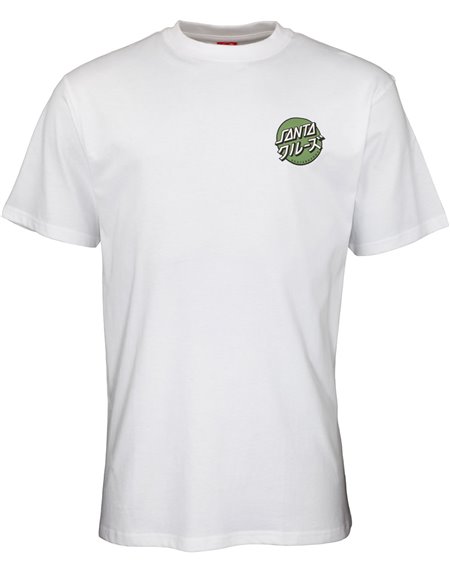 Santa Cruz Mixed Up Dot T-Shirt Uomo White