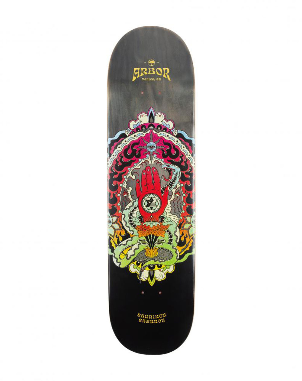 Arbor Tavola Skateboard Shuriken Cosmic 8.25"