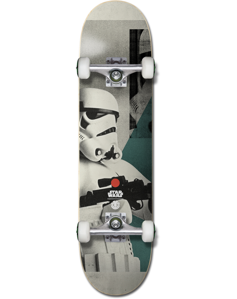 Element Star Wars Storm Trooper 8" Complete Skateboard