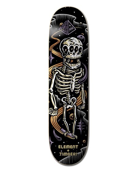 Element Timber Skeleton 8" Skateboard Deck