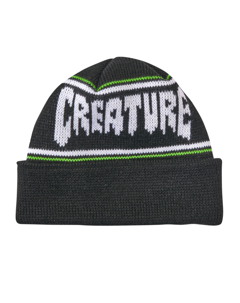 Creature Ripper Gorro de Punto para Hombre Black