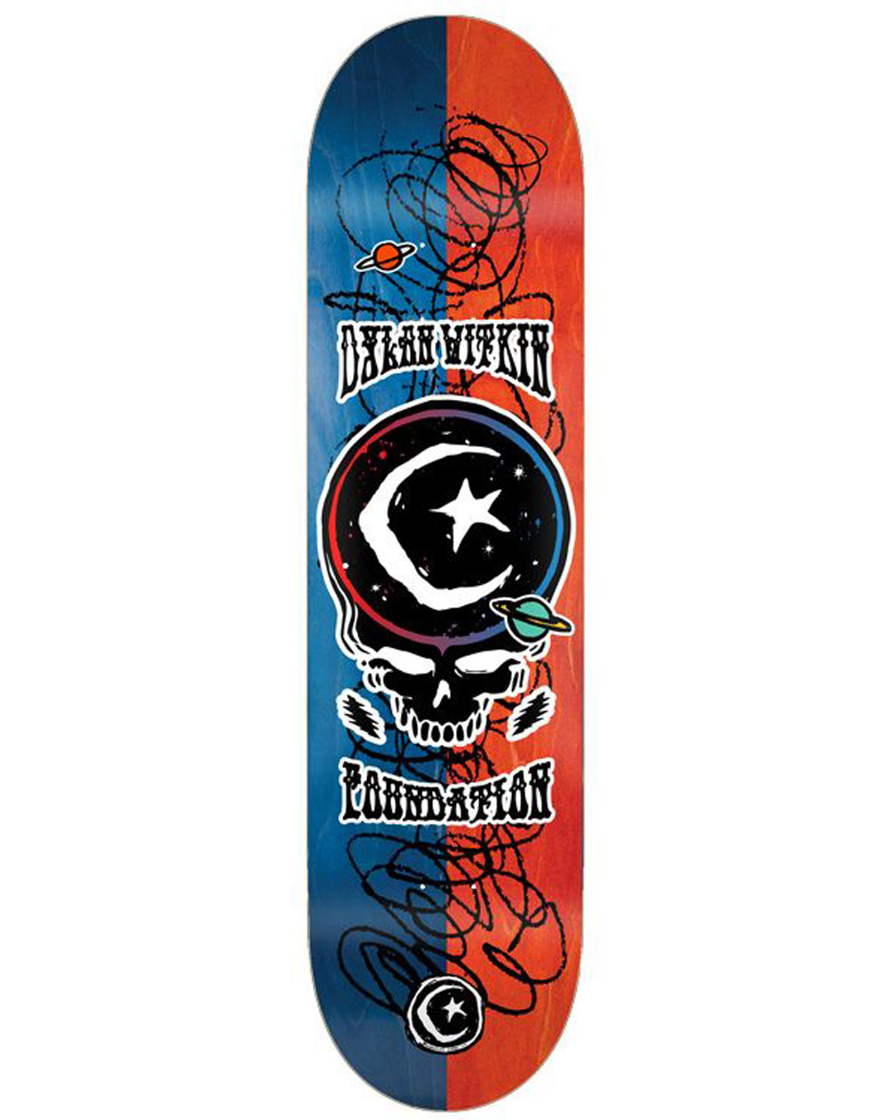 Foundation Tabla Skateboard Witkin Cosmic Voyage 8.5"