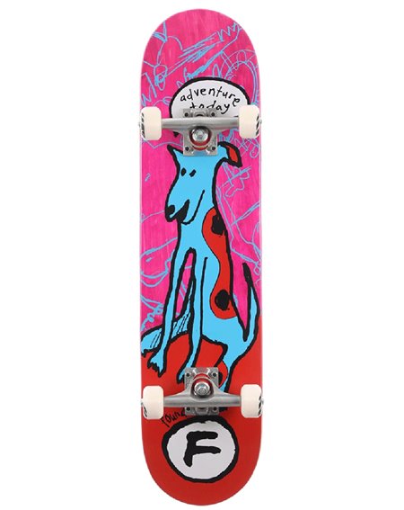 Foundation Adventure 2020 7.75" Complete Skateboard Pink