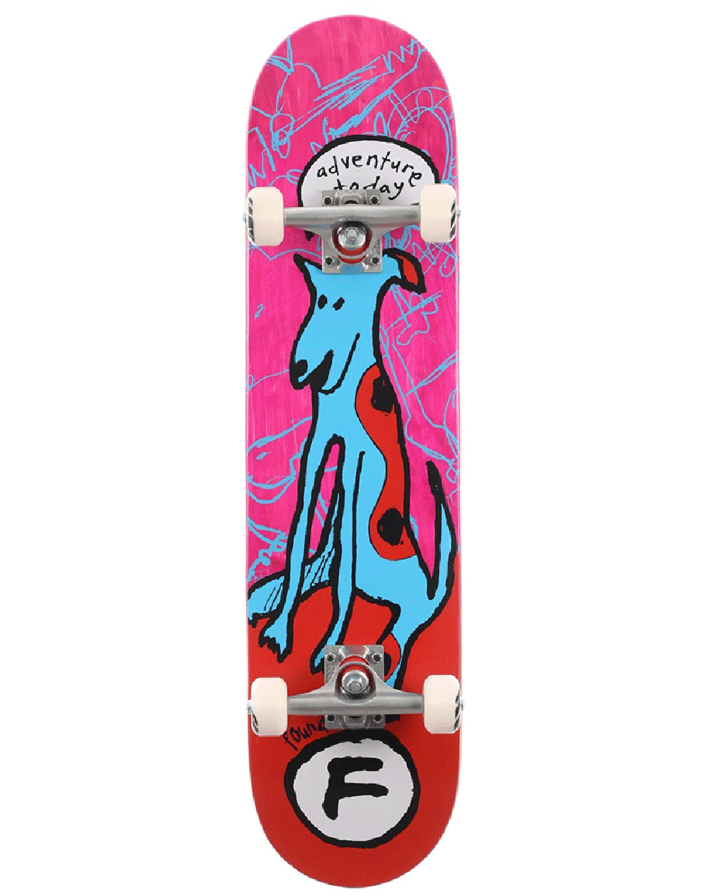 Foundation Skateboard Adventure 2020 7.75" Pink