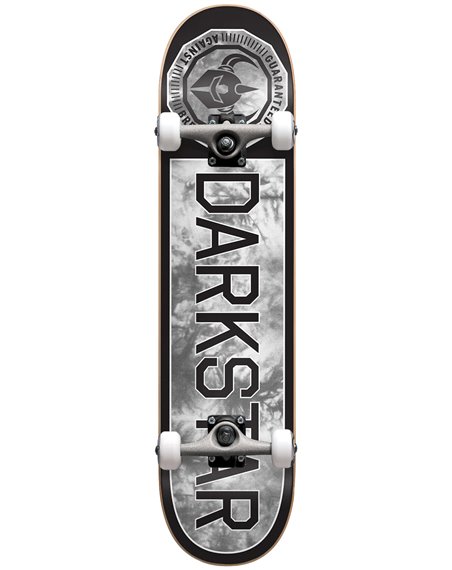 Darkstar Skateboard Timeworks 8.25" Silver/Tie Dye