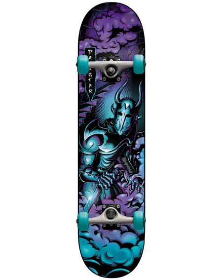 Darkstar Skateboard Complète Inception Smoke Mini 7" Aqua