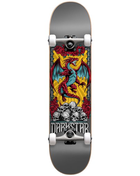 Darkstar Levitate 8" Complete Skateboard Charcoal