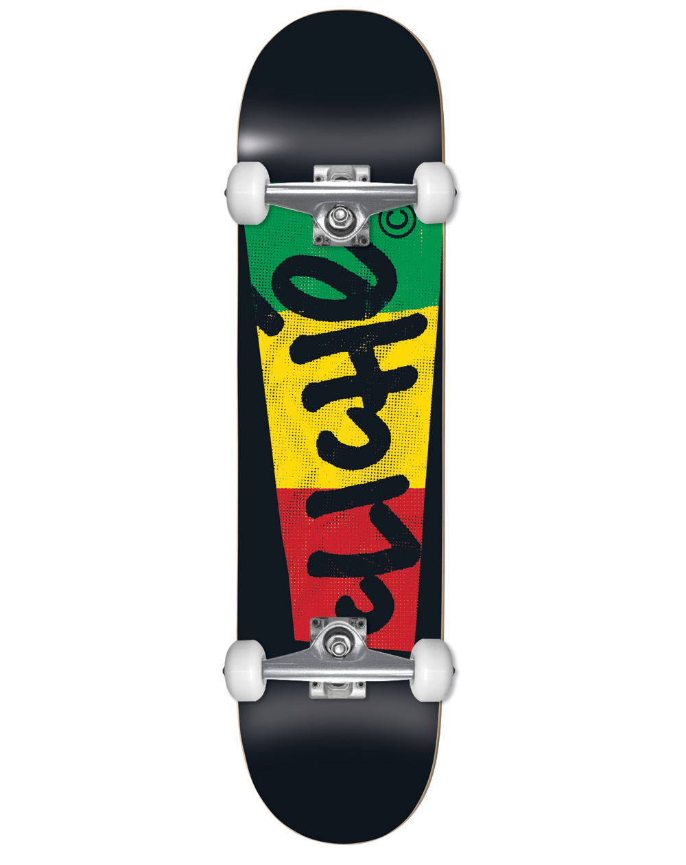 Cliché Block 7.5" Complete Skateboard Rasta