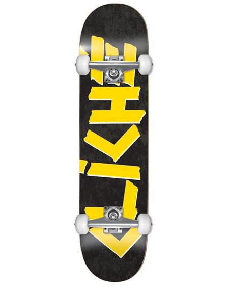 Cliché Skateboard Scotch 7.875" Black/Yellow