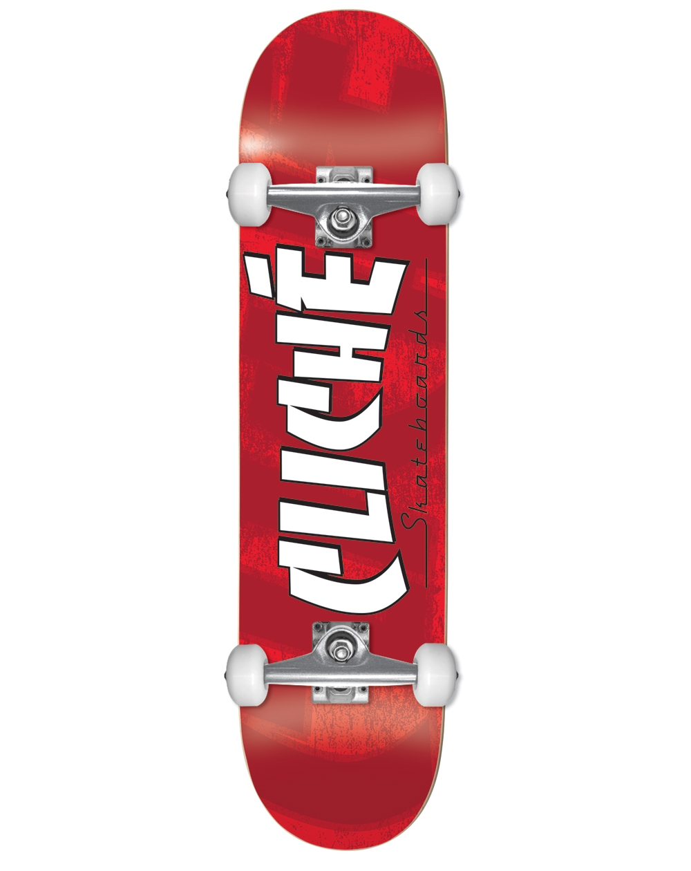 Cliché Banco 8" Complete Skateboard Red