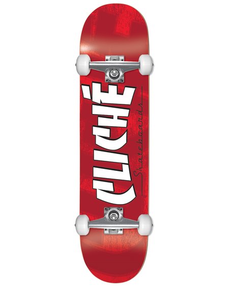 Cliché Skateboard Banco 8" Red
