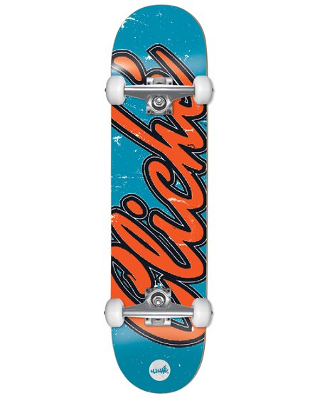 Cliché Skateboard Complète Old Logo 8" Blue/Orange