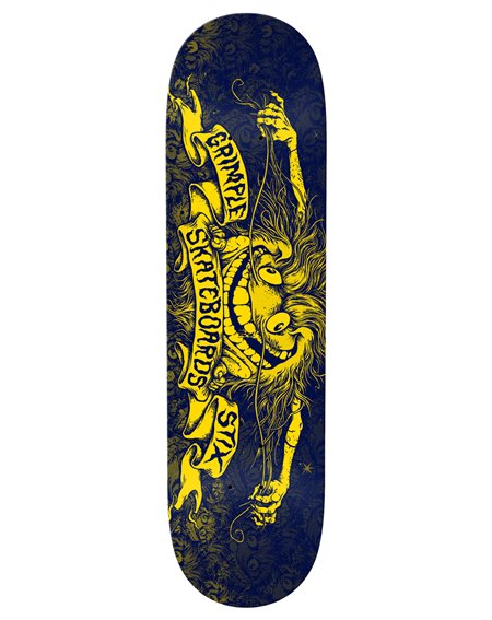 Anti Hero Tavola Skateboard Grimple Stix 7.75" Navy