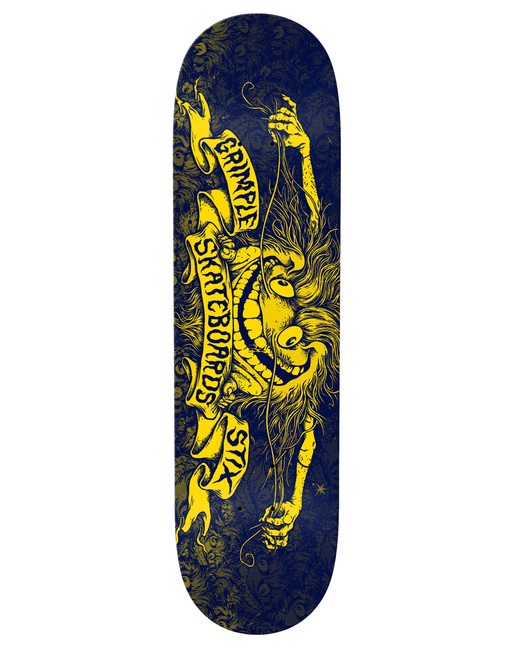 Anti Hero Tabla Skateboard Grimple Stix 7.75" Navy