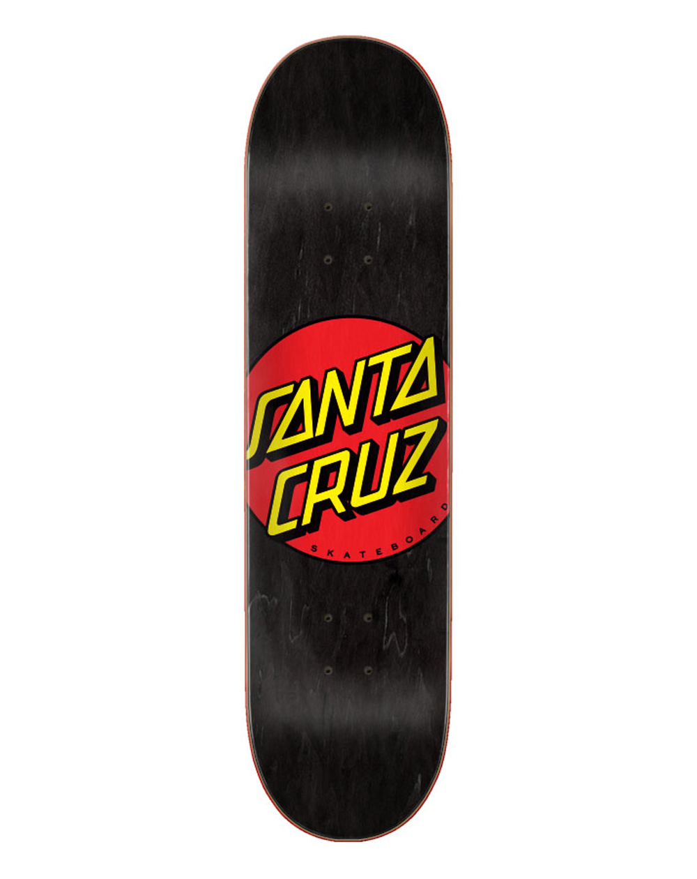 Santa Cruz Tavola Skateboard Classic Dot 8.25" Black