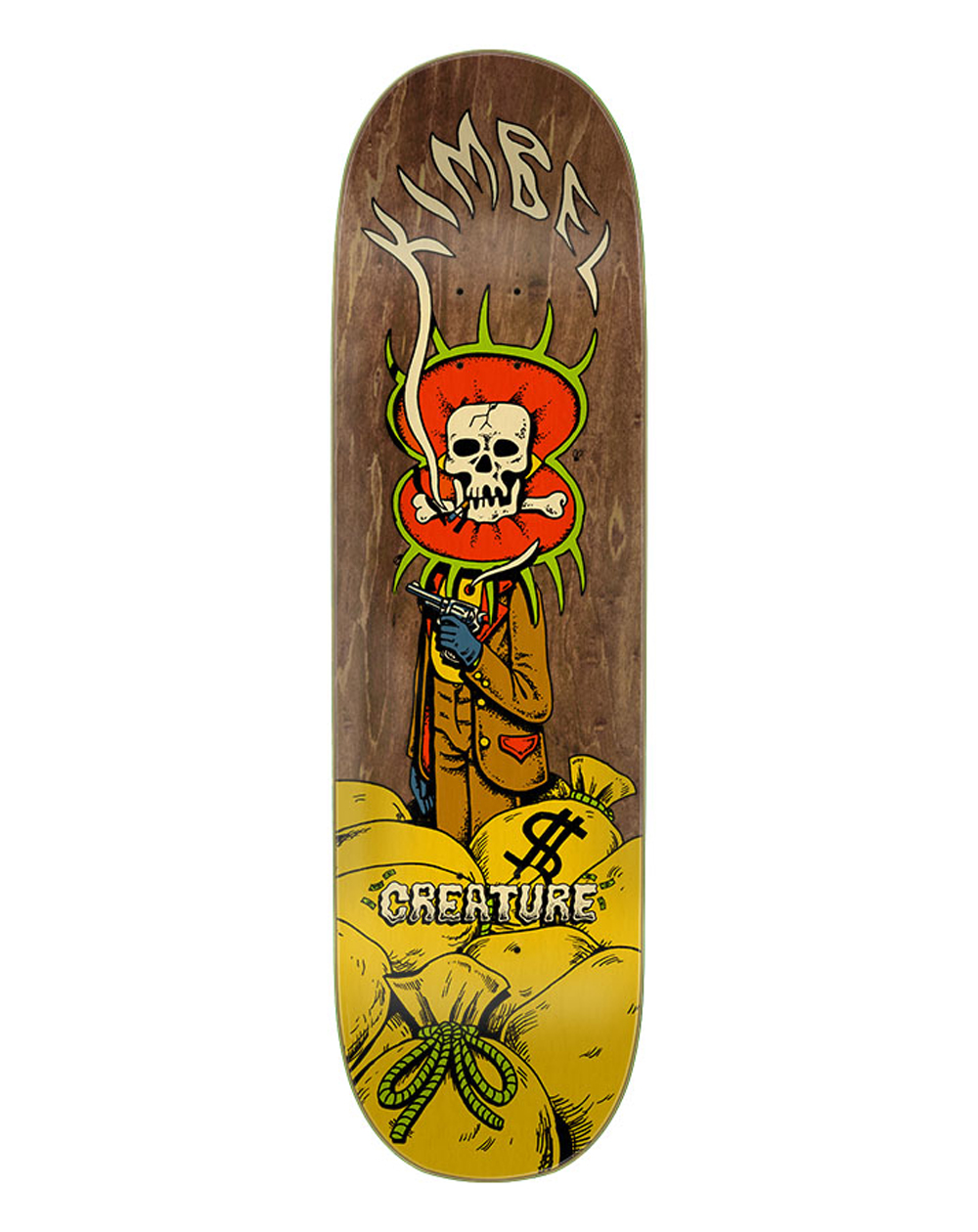 Creature Kimbel Heist 9" Skateboard Deck