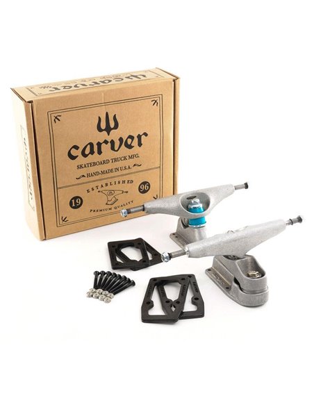 Carver C7 Truck Set Trucks Skateboard Raw