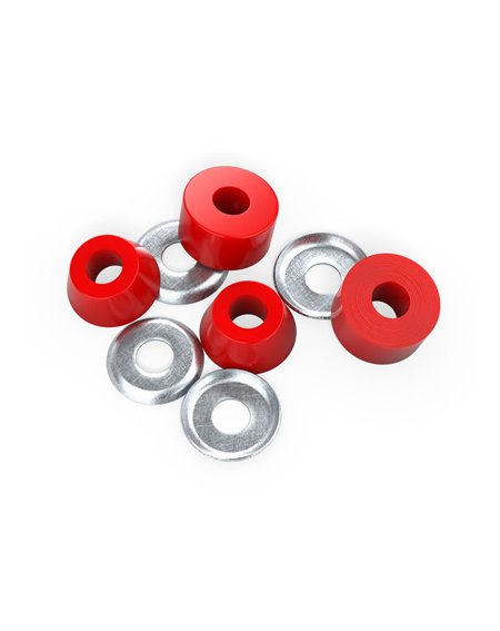 Independent Standard Cylinder Soft 88A Skateboard Bushings Red 2