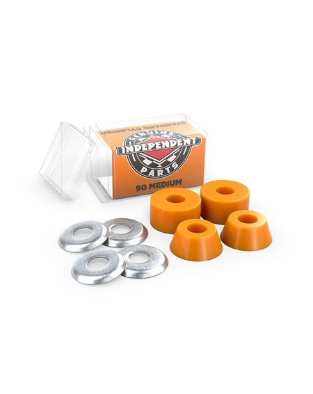 Independent Standard Cylinder Medium 90A Skateboard Bushings Orange