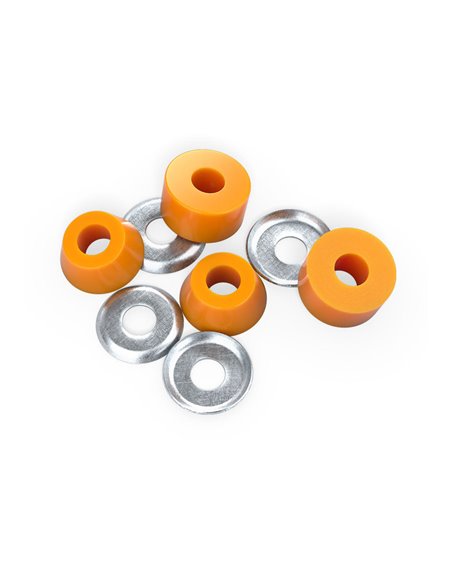 Independent Standard Cylinder Medium 90A Skateboard Bushings Orange 2