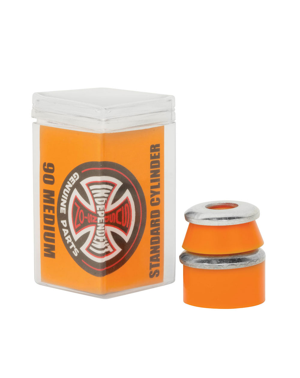 Independent Standard Cylinder Medium 90A Skateboard Gleitlager Orange