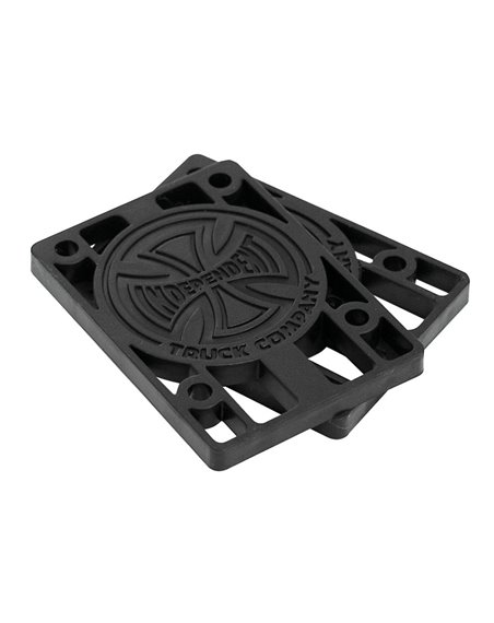 Independent Elevadores Skateboard Genuine 1/8-inch Black 2 piezas