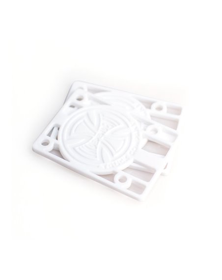 Independent Pads Skateboard Genuine 1/8-inch White 2 pc