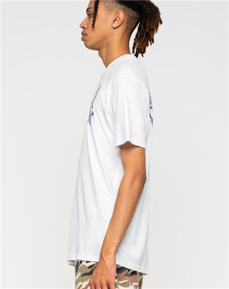 Santa Cruz Herren T-Shirt Split Strip Hand White