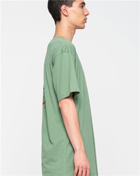 Santa Cruz Split Strip Hand T-Shirt Uomo Vintage Ivy