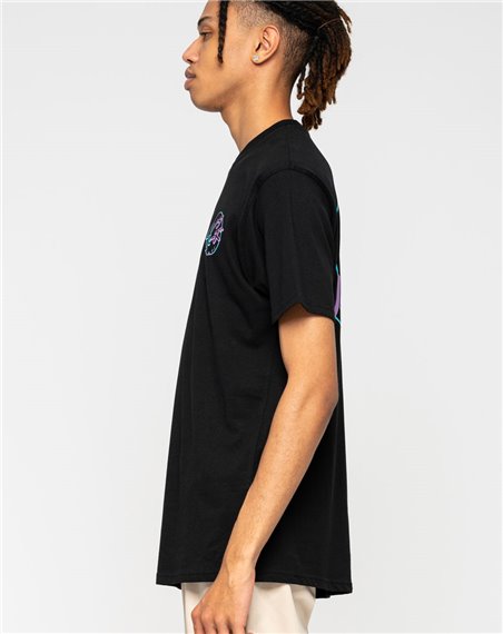 Santa Cruz Divide Dot T-Shirt Uomo Black