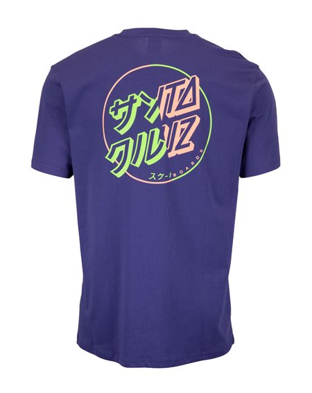 Santa Cruz Herren T-Shirt Divide Dot Navy Blue