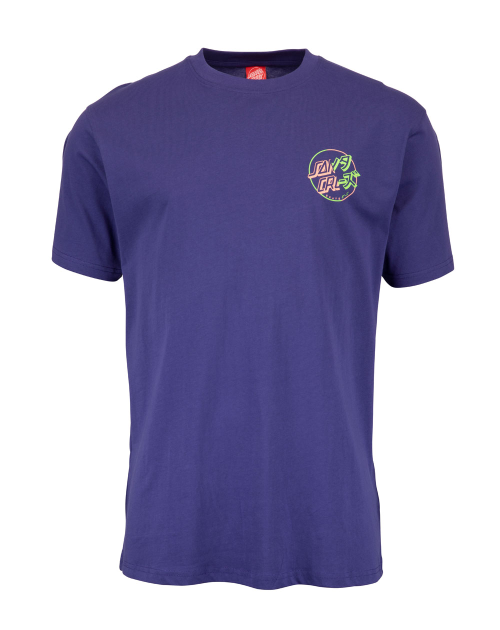 Santa Cruz Men's T-Shirt Divide Dot Navy Blue