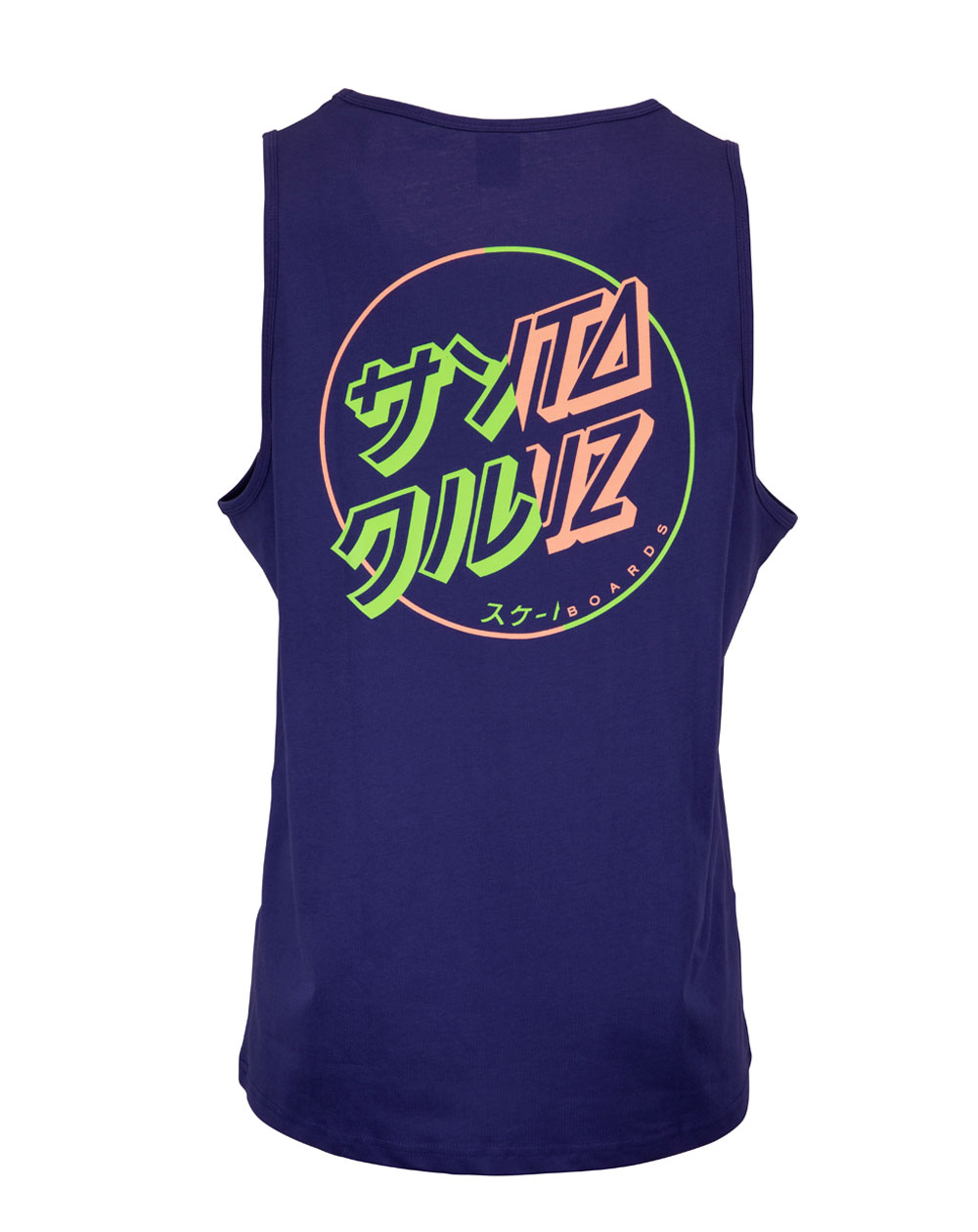 Santa Cruz Herren Tanktop Divide Dot Navy Blue