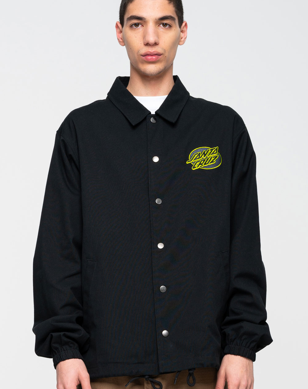 Santa Cruz Herren Jacke Lined Oval Dot Black