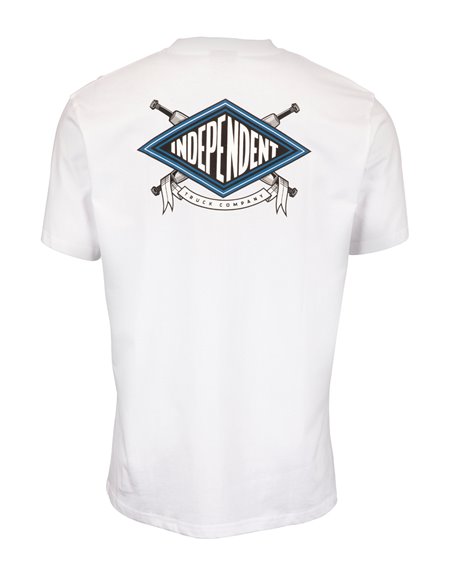 Independent Turn & Burn T-Shirt Uomo White