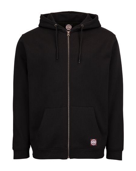 Independent Men's Full Zip Hoodie Turn & Burn Black 2