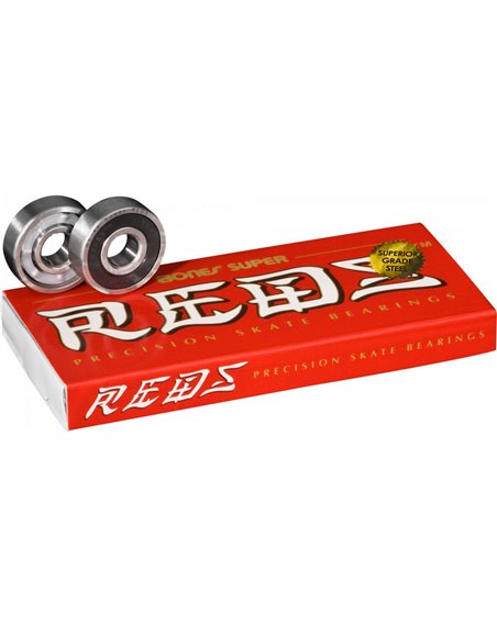 Bones Bearings Roulements Skateboard Super Reds