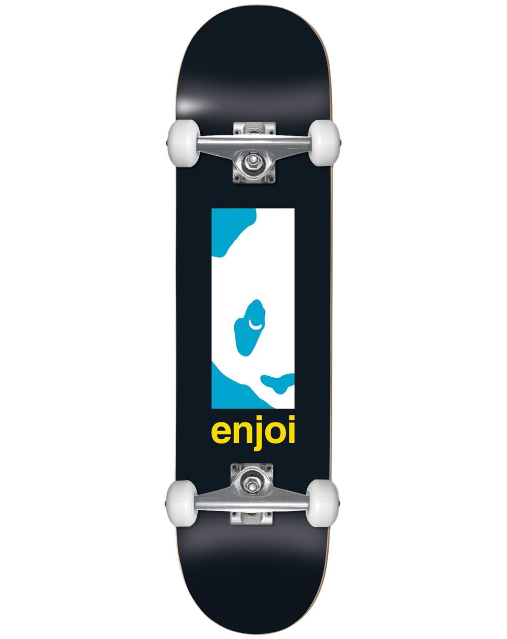 Enjoi Skateboard Completo Box Panda 8.125" Black