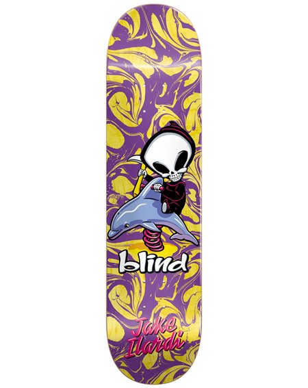 Blind Ilardi Reaper Ride R7 8" Skateboard Deck Purple
