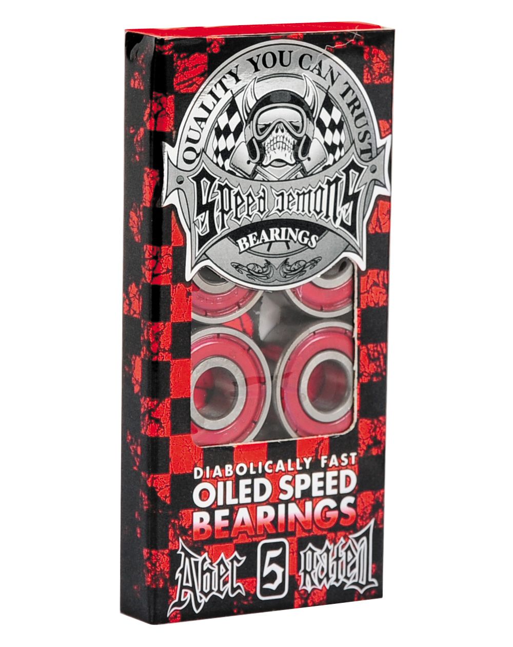 Speed Demons ABEC-5 Skateboard Bearings