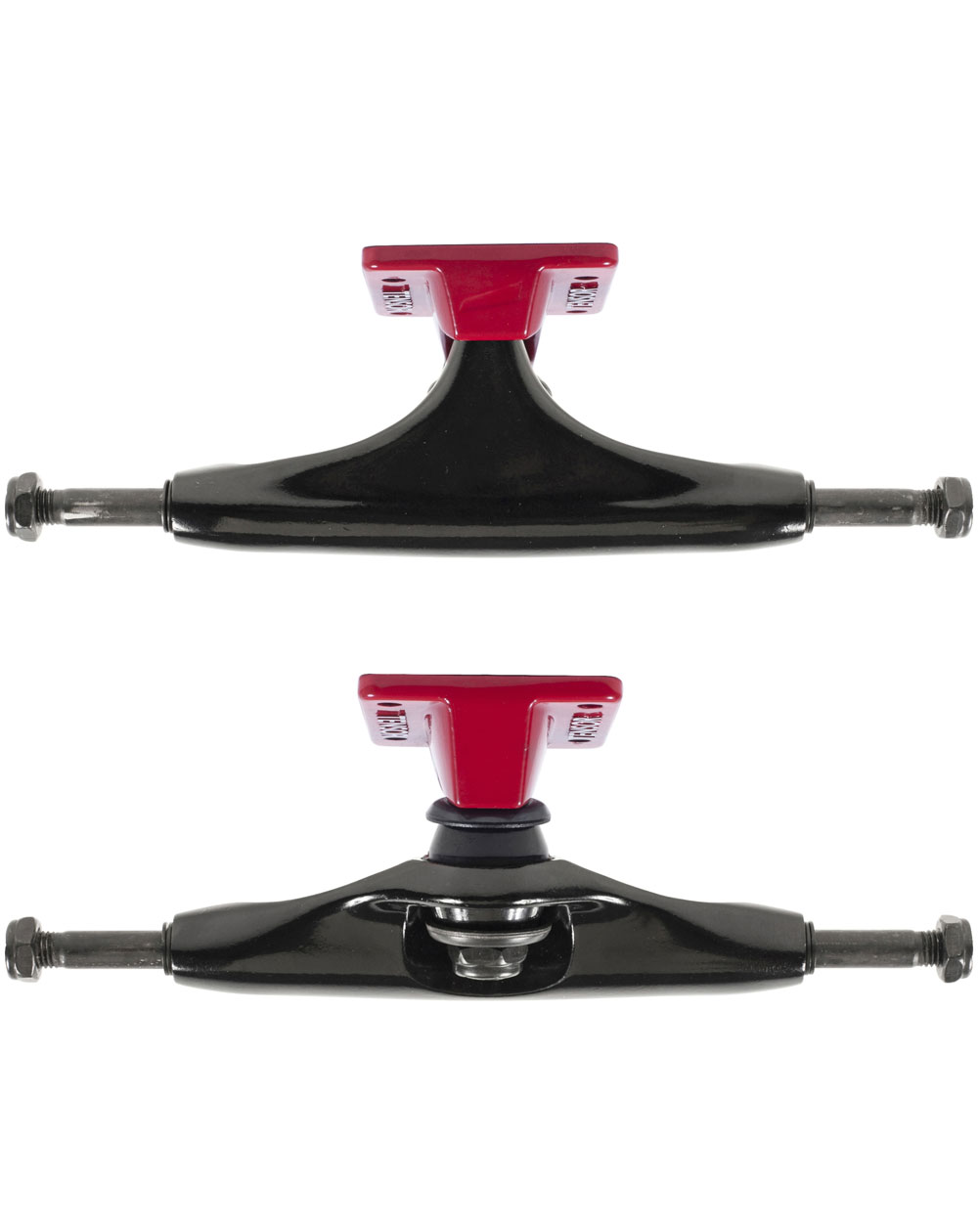 Tensor Alloys 5.25" Skateboard Achsen Black/Red 2 er Pack