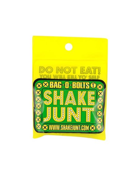 Shake Junt Bag o' Bolts Allen Skateboard Hardware Set Green/Yellow