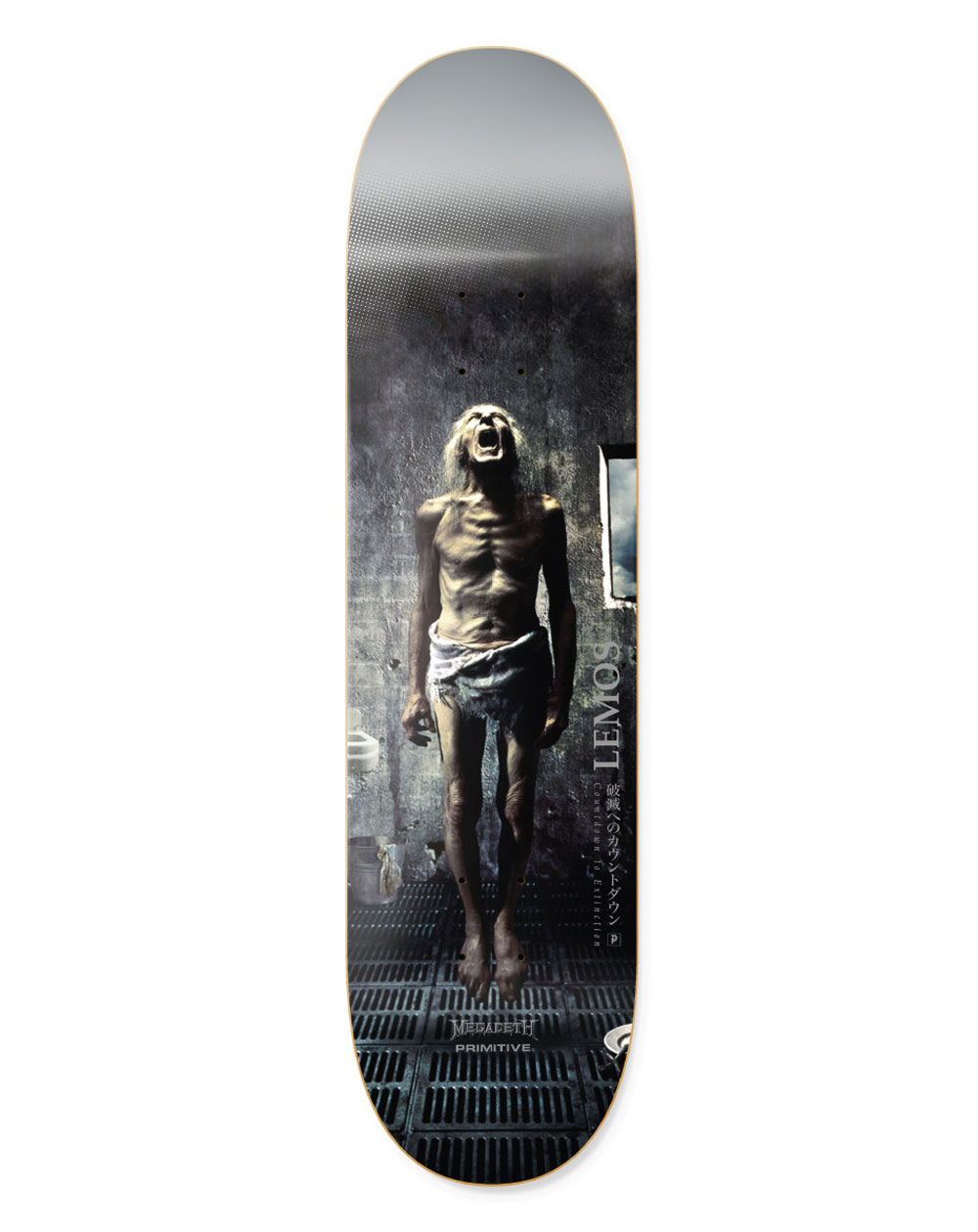 Primitive Shape Skate Megadeth Lemos Countdown To Extinction 8.25"