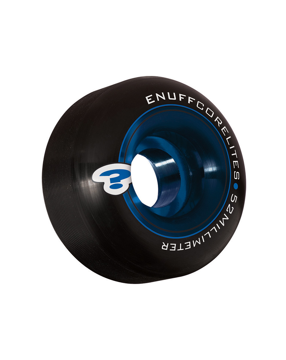 Enuff Rodas Skate Corelites 52mm Black/Blue 4 peças
