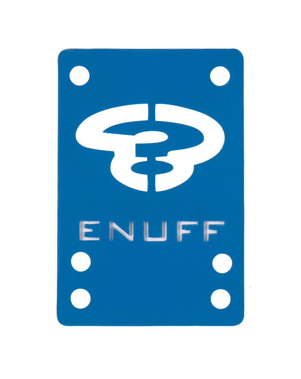 Enuff Shock 1mm Skateboard Baseplates Blue 2 er Pack