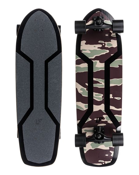 Quiksilver Leonardo Fioravanti Pro Skate 33.8" Surfskate Black