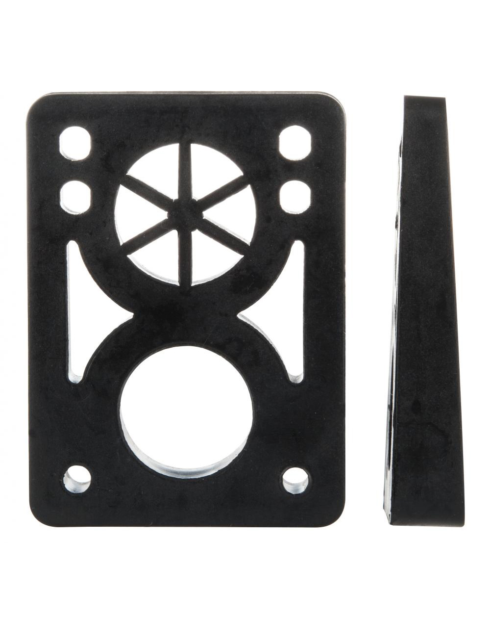 D Street Riser Soft Wedge 8 to 14 mm Black 2 pz