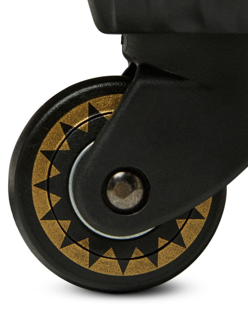 Sprayground Maleta Shark Shape Check Carry On con 4 Ruedas con Candado TSA