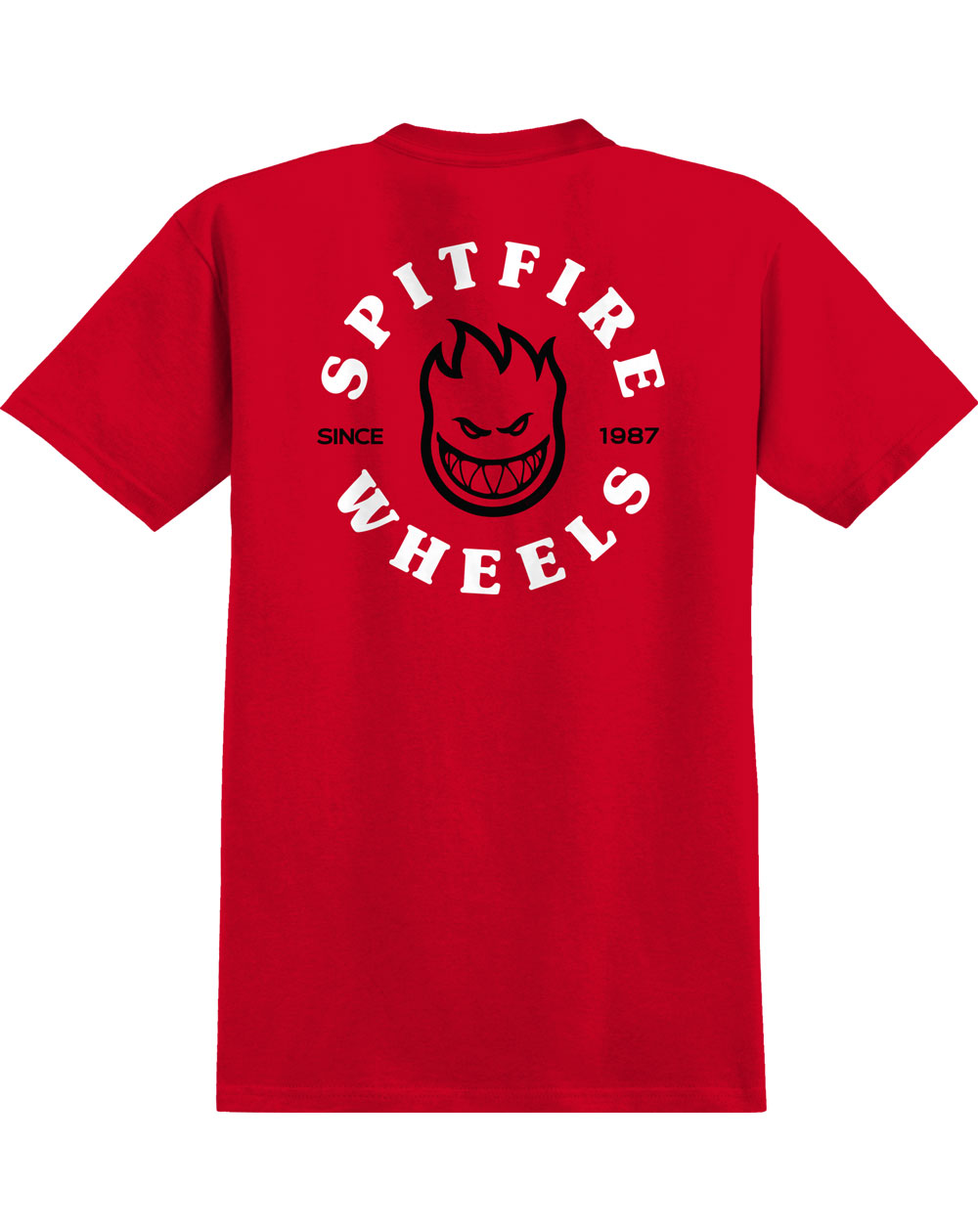 Spitfire Men's T-Shirt Bighead Classic Red
