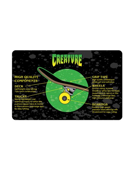 Creature Skate Montado Erosion Mini 7.75"